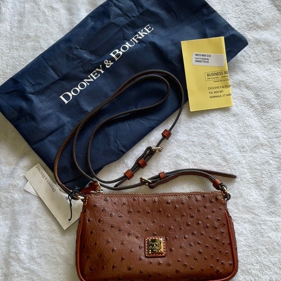 Dooney & Bourke Bags Dooney Bourke Lexi Crossbody Nwt Cognac